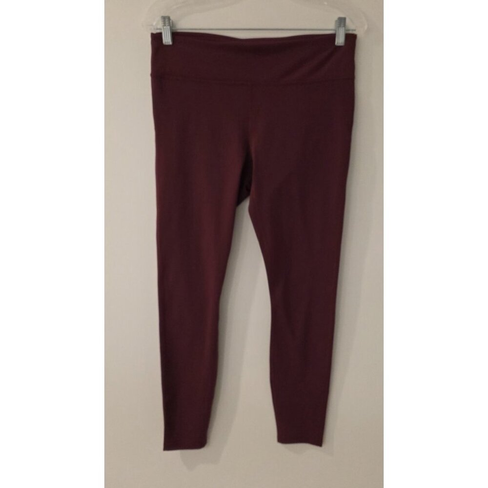 Fabletics Salar Solid PowerForm Leggings Burgundy… - image 2